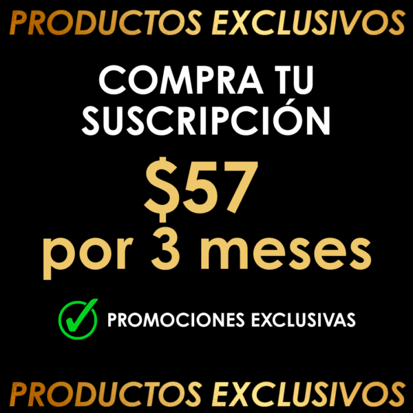 Suscripción Trimestral