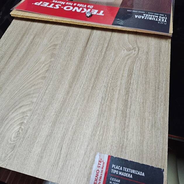 Placa Texturizada Tipo Madera - Cedar